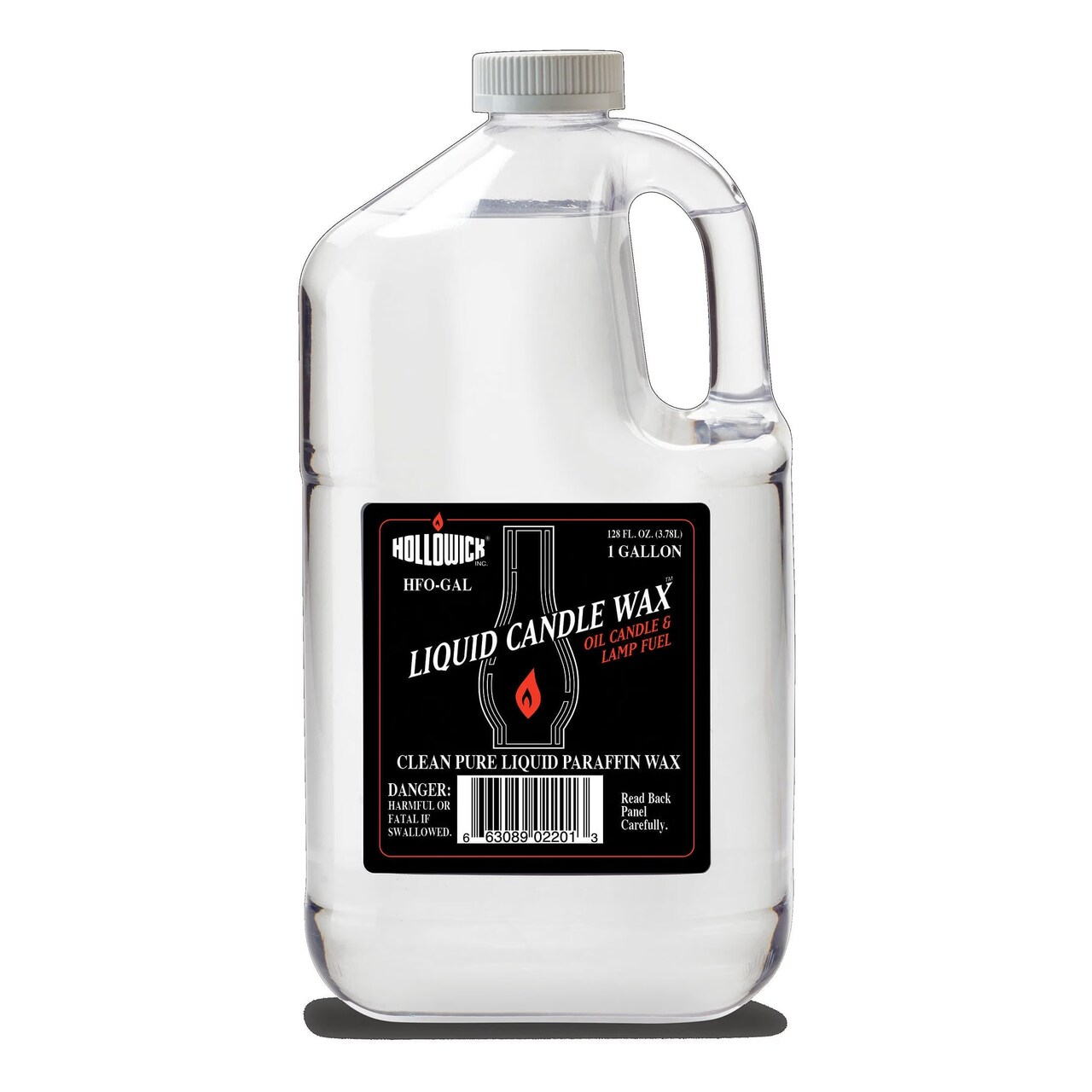 Hollowick Liquid Paraffin Lamp Oil 99% Pure No Odor or Smoke One Gallon